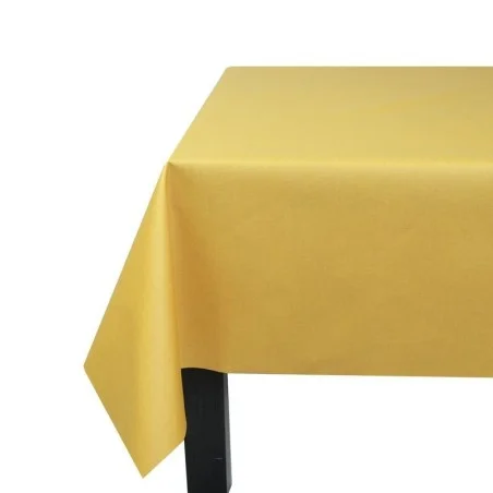 Tischdecke abwaschbar Einfarbige Gelb - Fleur de Soleil
