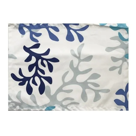 Wipe clean placemats Coral blue