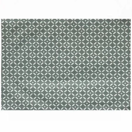 Wipe clean placemats Mosiac green