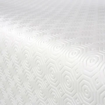 Sous nappe PVC effet bulgomme Blanc ronde/ovale/rectangulaire