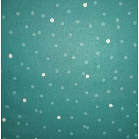 WIPE CLEAN FABRIC CUT 50x80cm Confetti turquoise