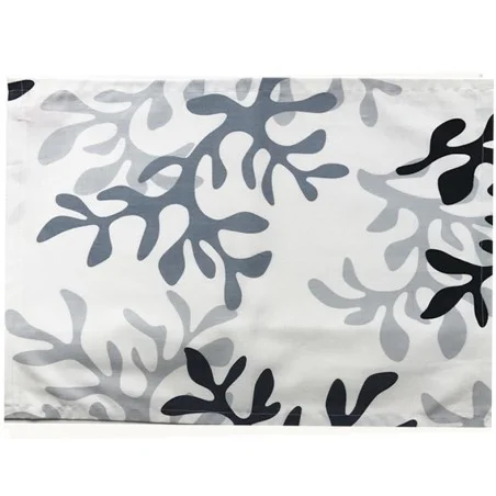 Wipe clean placemats Coral grey
