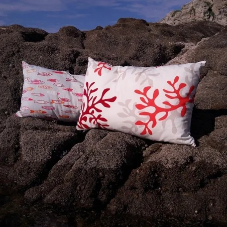 Coussin Corail Rouge