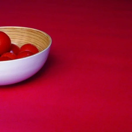 Red table runner