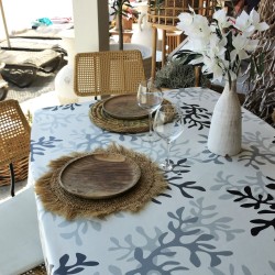 Tovaglie Ovali per Il Tavolo Della Sala Da Pranzo, Stile Europeo Cotone  Lino Tovaglia Ovale Casa Piccola Tovaglie Fresche per Tavoli