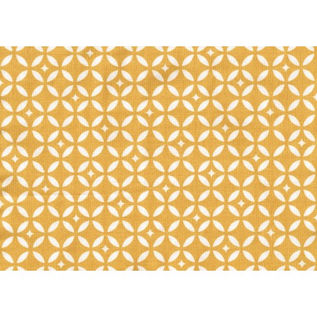 Wipe clean placemats Mosaic yellow